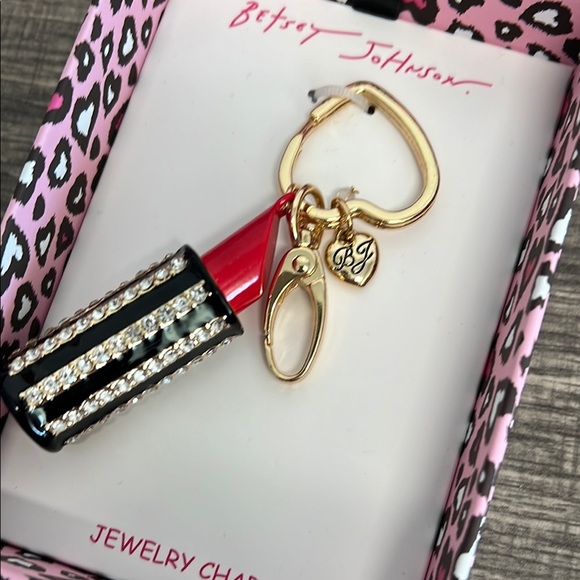 Betsey Johnson | Lipstick Bag Charm 💄 - Picture 5 of 5
